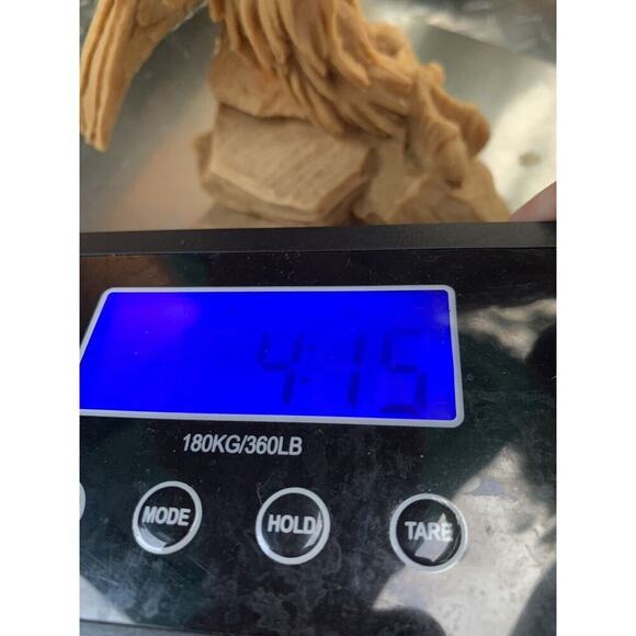 Vintage Eagle Sculpture Statue 12”H 13” Wing Span Red Eyes Soaring Mexico - Picture 16 of 16